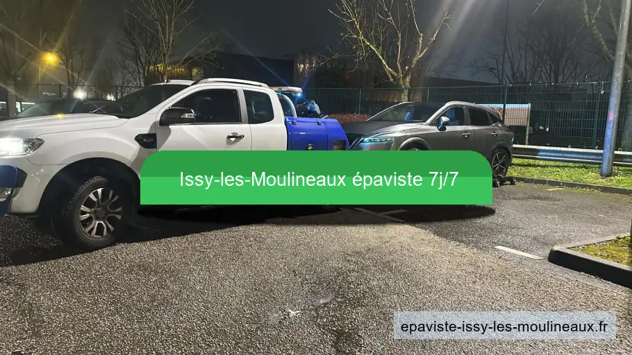 Dépannage et remorquage à Issy-les-Moulineaux